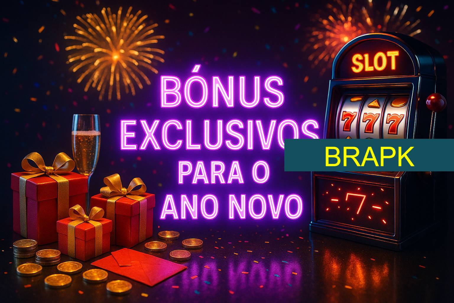 Promoções de Ano Novo no BRAPK